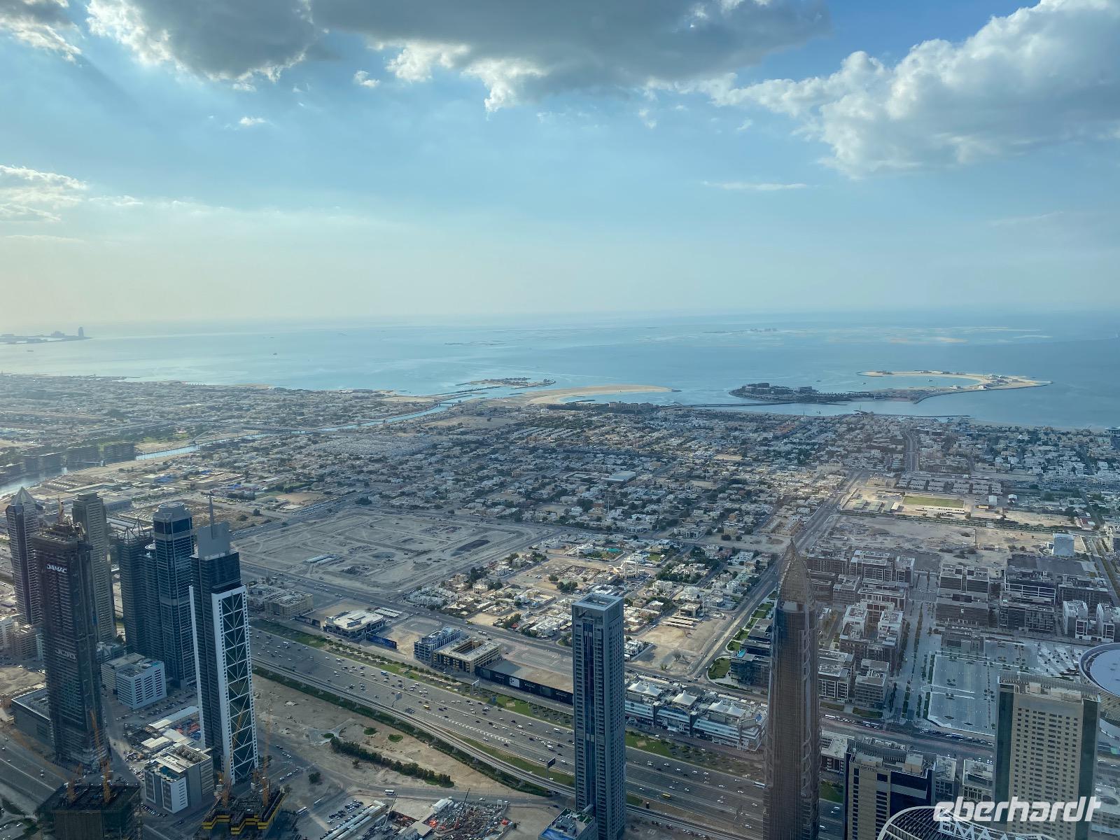 Blick vom Burj Khalifa