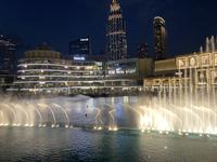Wasserspiele am Burj Khalifa