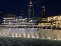 Wasserspiele am Burj Khalifa