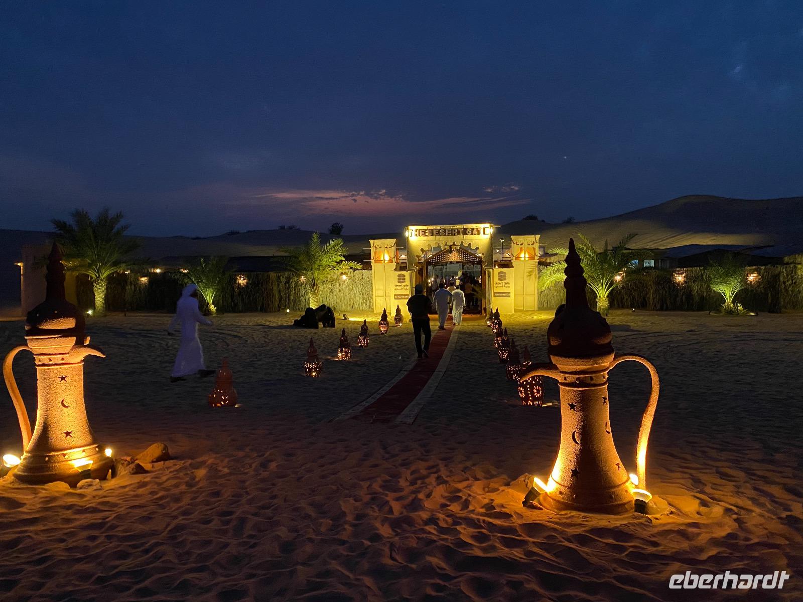 Wüstencamp zur Wüstensafari