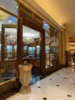 Teestunde im Emirates Palace Hotel in Abu Dhabi