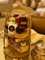 Teestunde im Emirates Palace Hotel in Abu Dhabi