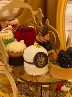 Teestunde im Emirates Palace Hotel in Abu Dhabi