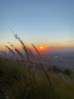 Sonnenuntergang vom Jebel Hafeet