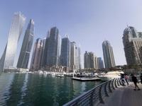 Skyline der Dubai Marina