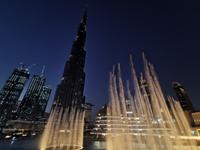 Bis zu 150 Meter hoch schießen die Fontänen bei der Show in die Höhe