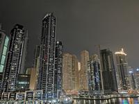 Dubai Marina, hier speisen wir heut