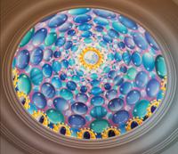 Bunte Kuppel im Atlantis Hotel, Dubai