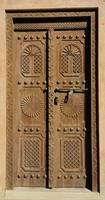 Traditionelle Holztür, Al Ain Palastmuseum, Abu Dhabi