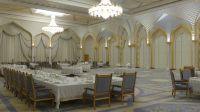 im Präsidentenpalast Qasr al Watan, Bankettsaal