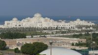 Blick vom Hotel auf Präsidentenpalast Qasr al Watan