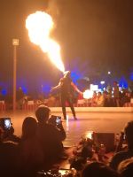 Dubai - Wüstensafari - Feuershow