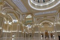 im Präsidentenpalast Qasr al Watan