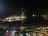 Blick aus dem Hotelzimmer auf Ain Dubai