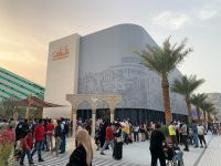 Besuch der EXPO - Pavillon von Palästina