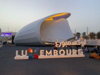 Besuch der EXPO - Pavillon von Luxemburg