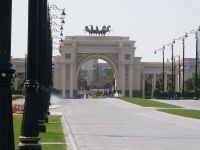 Palasteinfahrt zum Zabeel-Palast des Scheichs von Dubai