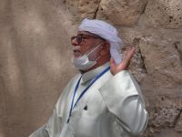 Ahmed am nächsten Morgen im sog. 