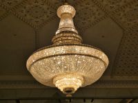 funkelnde Deckenleuchte