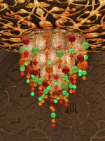 Swarowskileuchter Detailaufnahme