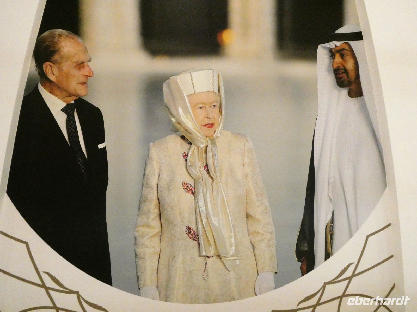 auch sie war hier zu Besuch