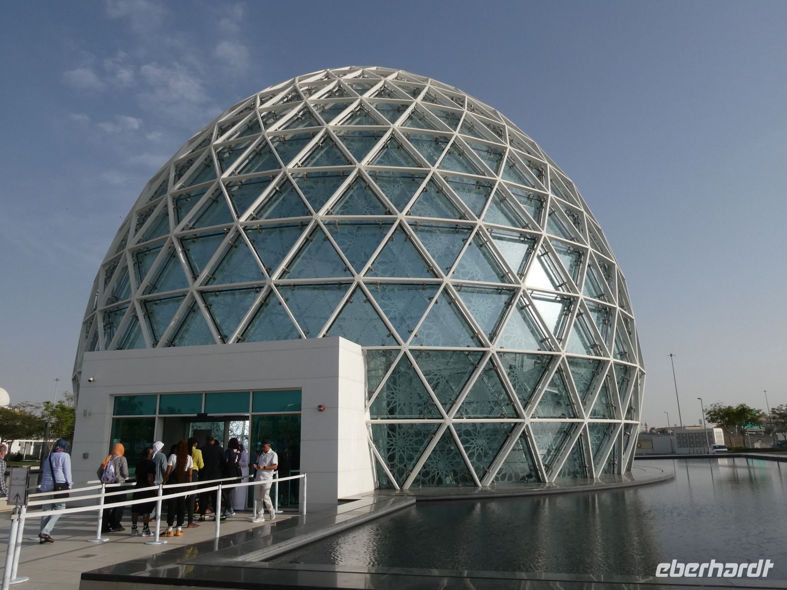 Eingang zur Mall der Moschee