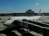 Noch die alte Lackierung der Lufthansa 