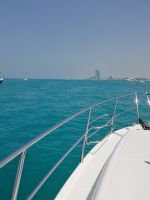 Auf dem arabischen Golf unterwegs zum Burj Al Arab 