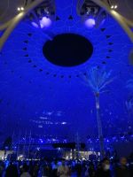 Al Wasl Dome am Abend 