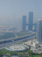 Ausblick vom Dubai Frame 