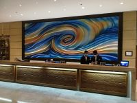 Inspirierendes Wandbild im Amwaj Rotana 