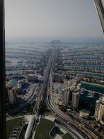 Blick vom The Palm Tower auf die Palm Jumeirah bis zum Atlantis The Palm_The View