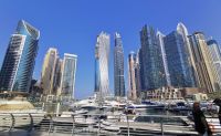 Skyline der Dubai Marina