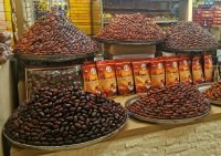 Datteln in verschiedenen Qualitäten, Souq von Sharjah