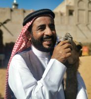 Baby Kamel in Bastakiya, Dubai