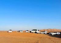 Mit den Jeeps in der Wüste unterwegs