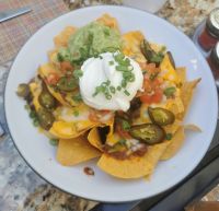 Hervorragende mexikanische Vorspeise im mexikanischen Strandhotel des Atlantis