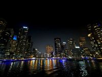 Dubai Marina by night