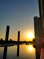 An der Sheikh Zayed Moschee 