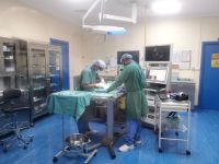 Der OP Saal der Falkenklinik in Abu Dhabi 