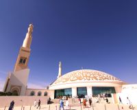 Die neue Sheik Zayed bin Khalifa Moschee in Al Ain