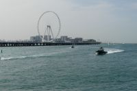 Jachtfahrt...Riesenrad Dubai Eye