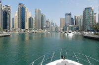 Jachtfahrt....Dubai Marina