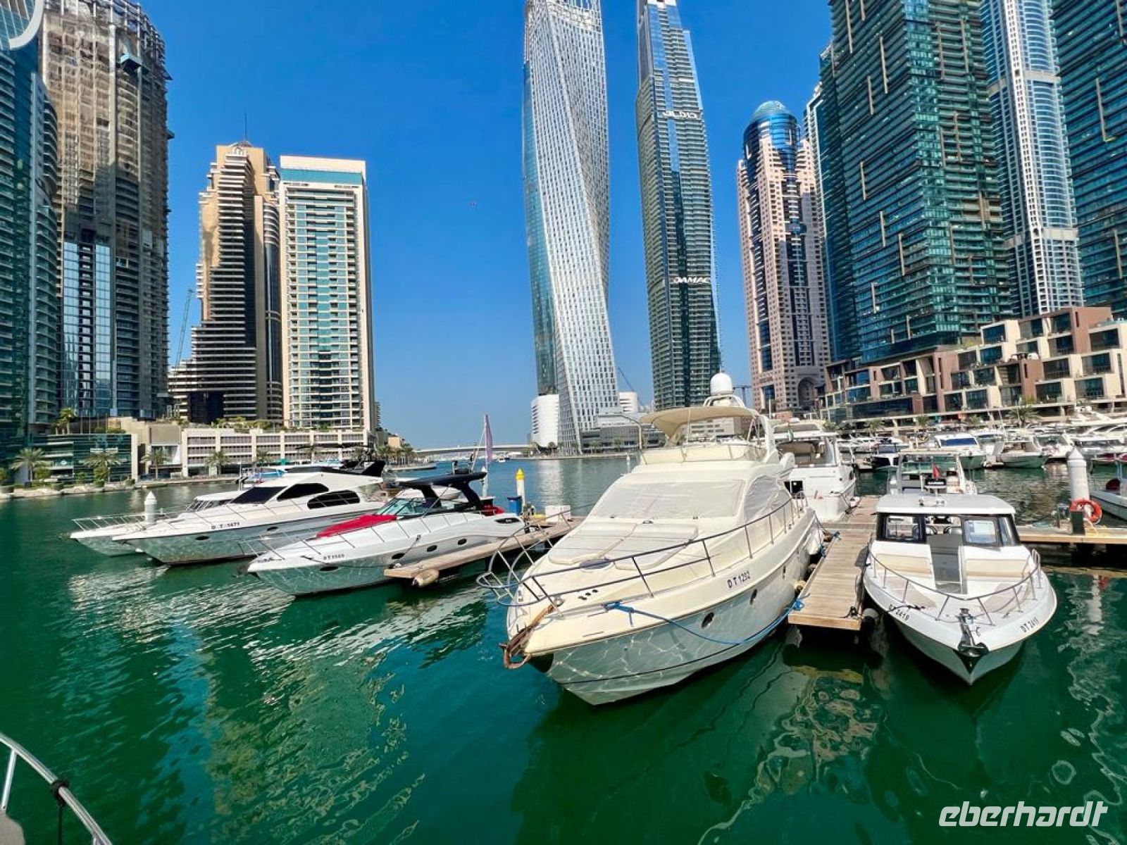 Yachtausflug in der Dubai Marina
