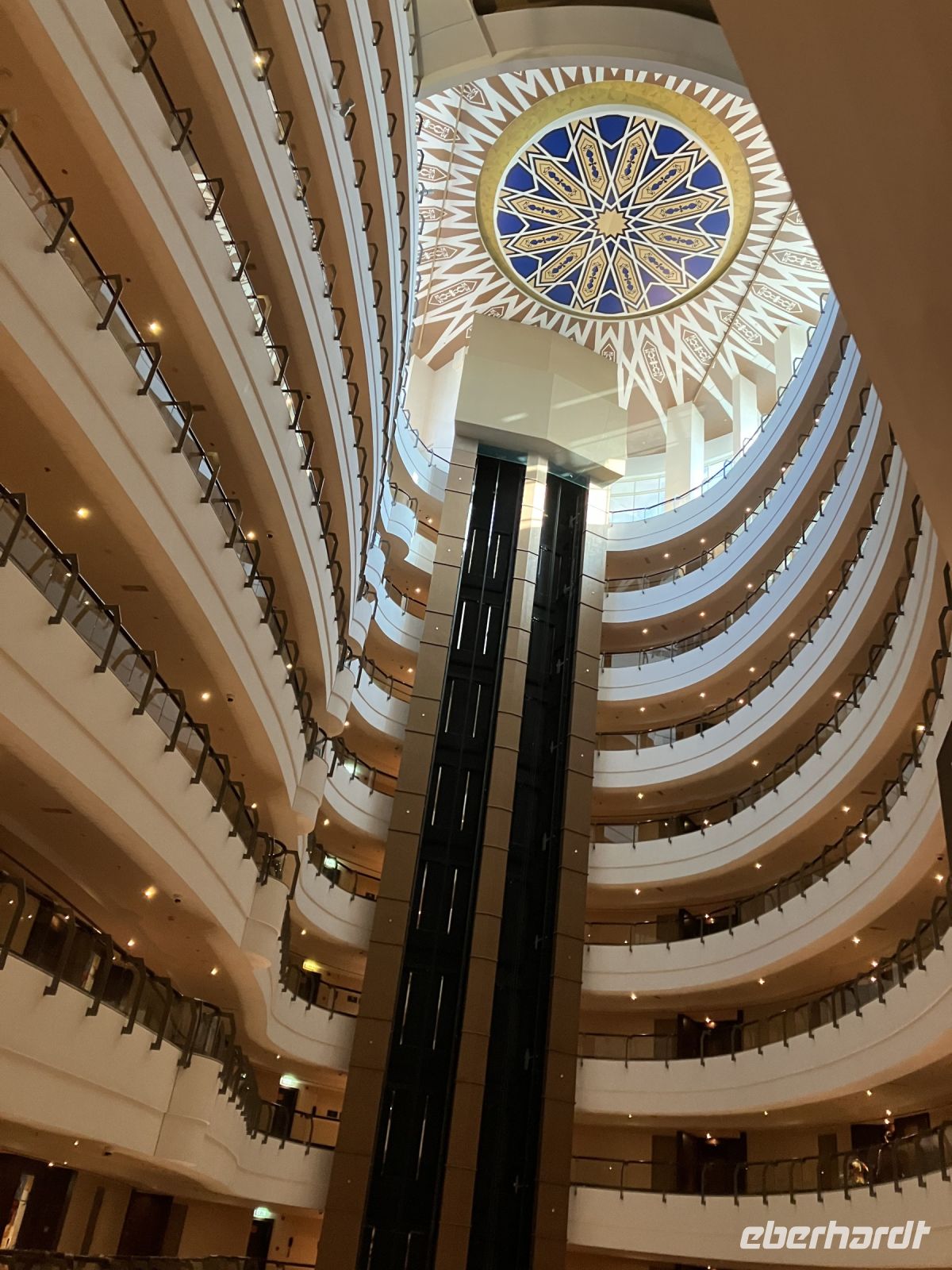 Unser Hotel in Abu Dhabi, das Khalidiya Palace Rayhaan Rotana