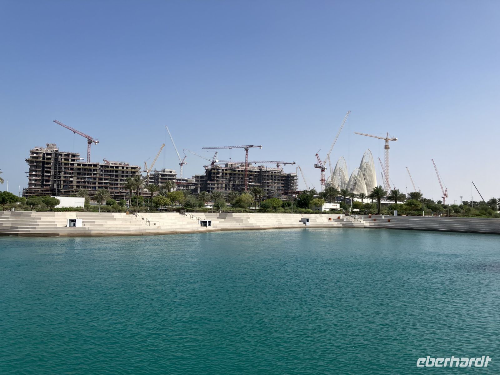 Zayed National Museum, das zentrale Bauprojekt auf der Kulturinsel in Abu Dhabi