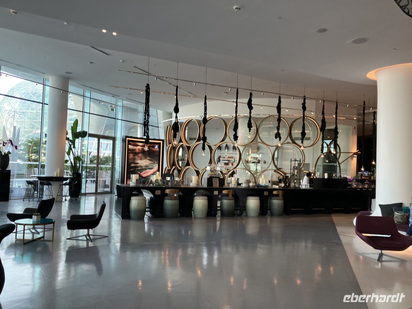 Lobby des W Hotel Yas Island