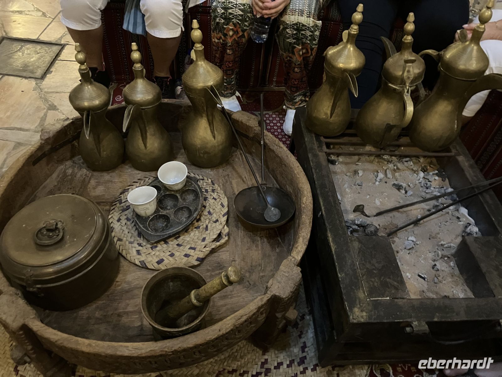 im Kaffeemuseum mit Kaffeezeremonie