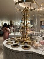 Schokoladenbrunnen im Saffron-Restaurant im Atlantis Hotel