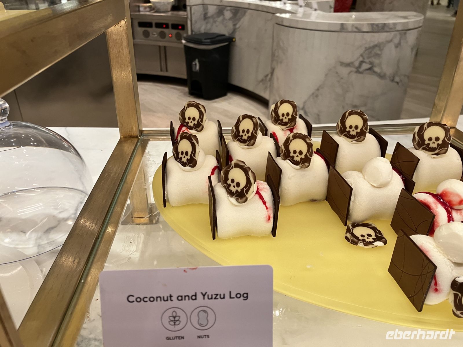 Desserts zu Halloween im Saffron-Restaurant im Atlantis Hotel